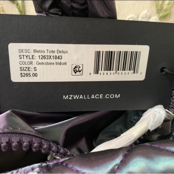 🎈SOLD 🎈MZ Wallace Small Metro Tote Deluxe - Picture 4 of 7